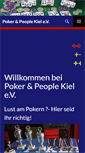 Mobile Screenshot of pokerkiel.de